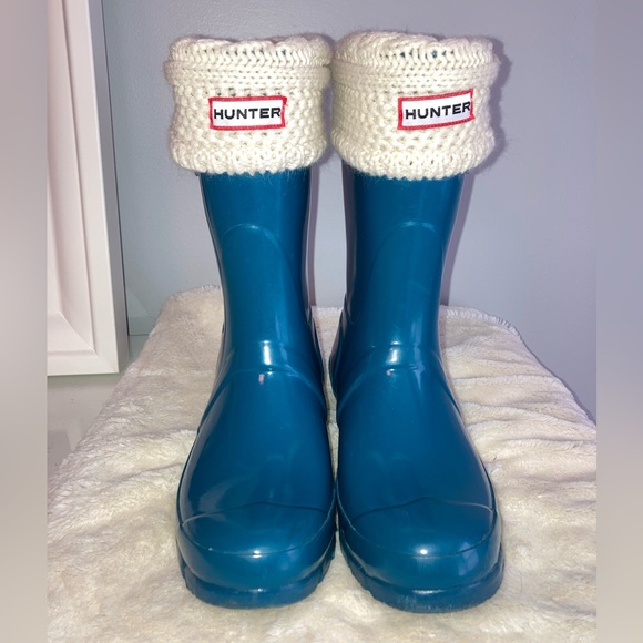 HUNTER Original Short Gloss Rain Boots - Picture 2 of 11